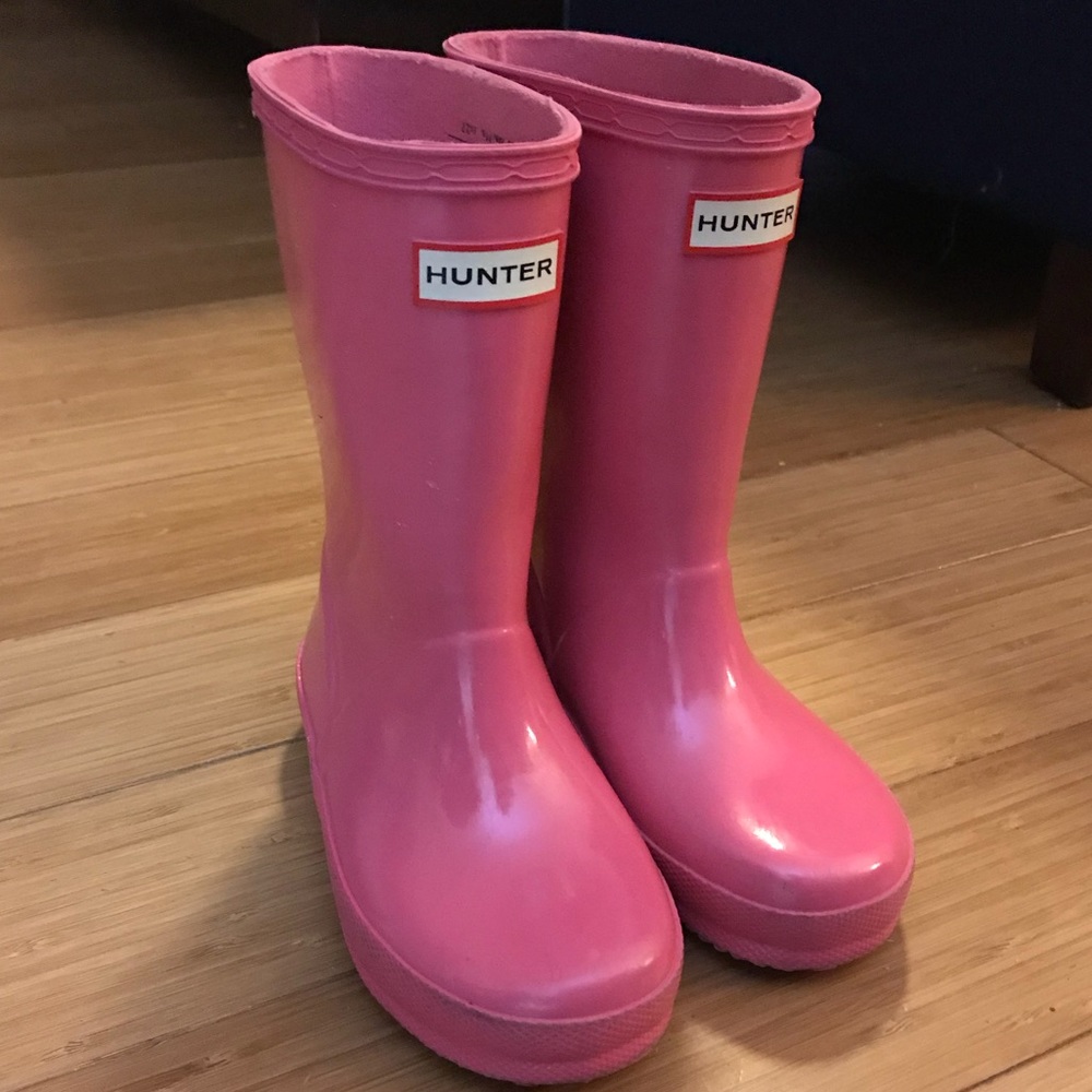 Girls Hunter Boots Sz 9